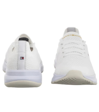 Tommy Hilfiger TH Knit Runner White FW0FW08813 YBR (TH1347-a) sports Shoes