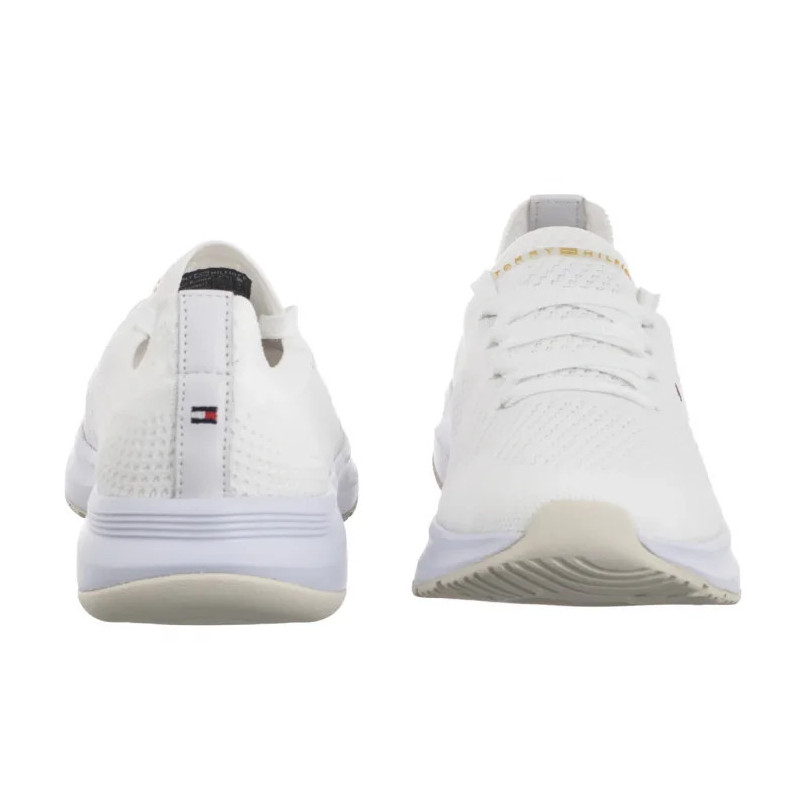 Tommy Hilfiger TH Knit Runner White FW0FW08813 YBR (TH1347-a) sports Shoes