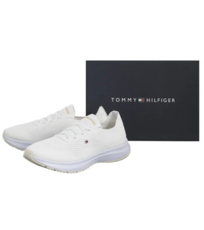 Tommy Hilfiger TH Knit Runner White FW0FW08813 YBR (TH1347-a) sports Shoes