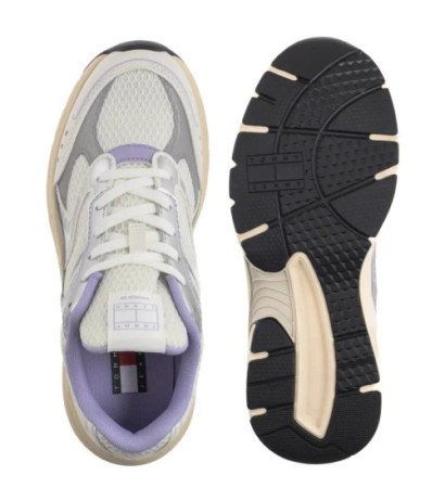 Tommy Hilfiger Archive'25 Ecru/Pale Amethyst EN0EN02809 02R (TH1352-a) sports Shoes