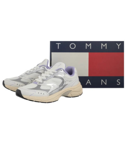 Tommy Hilfiger Archive'25 Ecru/Pale Amethyst EN0EN02809 02R (TH1352-a) sports Shoes