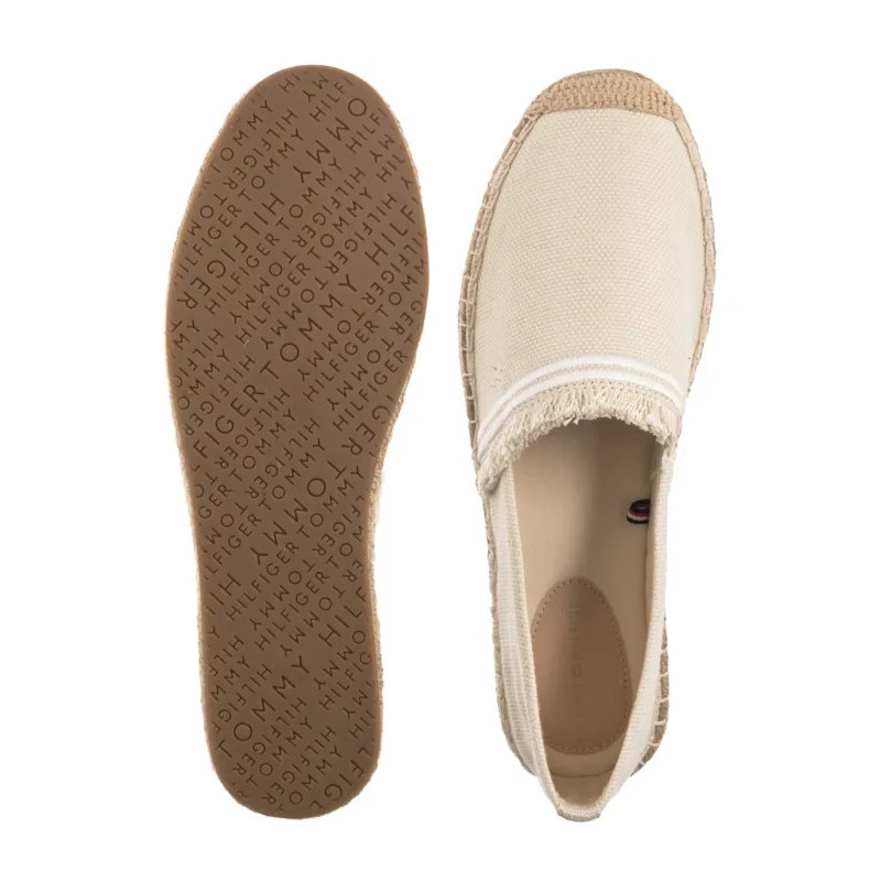 Tommy Hilfiger Fringe Canvas Closed Espadrille Muslin FW0FW08881 ACJ (TH1356-a) sneakers