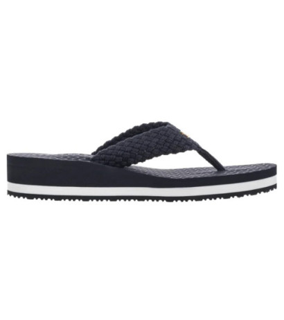 Tommy Hilfiger TH Crochet Mid Beach Sandal Space Blue FW0FW08737 DW6 (TH1357-a) flip flops