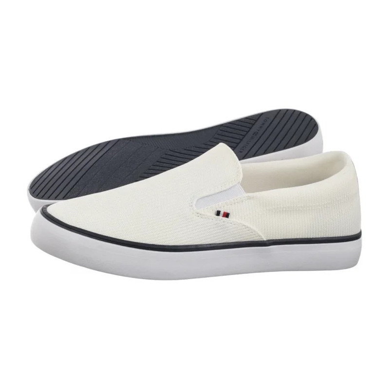 Tommy Hilfiger TH Hi Vulc Core Low II Slipon White FM0FM005514 YBS (TH1362-a) Sneakers