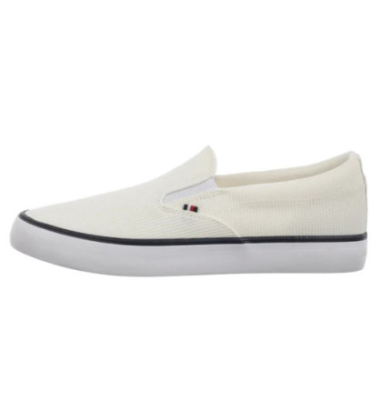 Tommy Hilfiger TH Hi Vulc Core Low II Slipon White FM0FM005514 YBS (TH1362-a) Sneakers