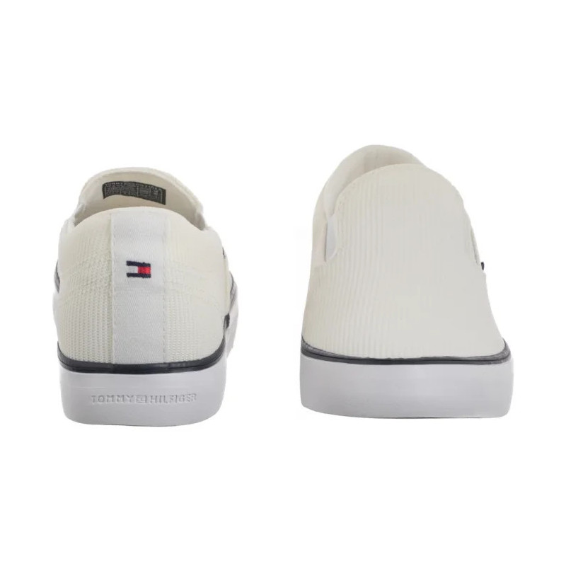 Tommy Hilfiger TH Hi Vulc Core Low II Slipon White FM0FM005514 YBS (TH1362-a) Sneakers