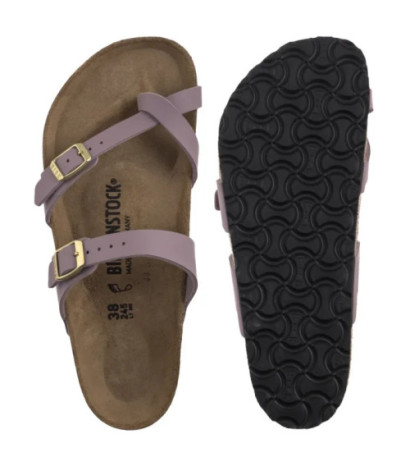 Birkenstock Mayari Nubuck Faded Purple 1030341 (BK83-d) flip flops