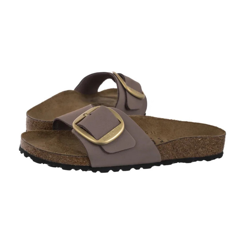 Birkenstock Madrid Big Buckle Faded Purple 1030517 (BK170-l) Women's Shoes/Flip Flops