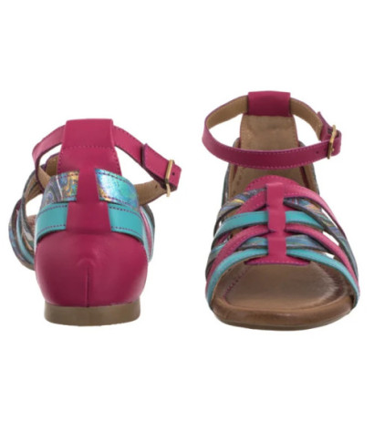 Maciejka Różowe/Niebieskie 06974-39/00-1 (MA1401-a) sandals
