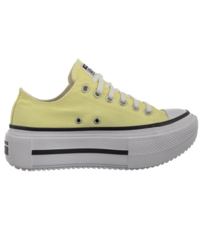 Converse CTAS Lift Double Stack Ox Lemon Slushy/White/Black A16283C (CO784-a) shoes
