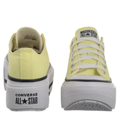 Converse CTAS Lift Double Stack Ox Lemon Slushy/White/Black A16283C (CO784-a) shoes