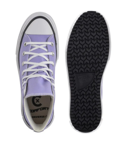 Converse CTAS Lift Double Stack Hi Violet Heat/Egret/Black A15206C (CO785-a) shoes