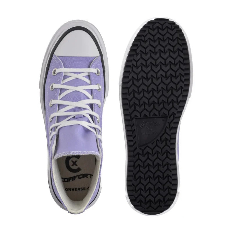 Converse CTAS Lift Double Stack Hi Violet Heat/Egret/Black A15206C (CO785-a) shoes