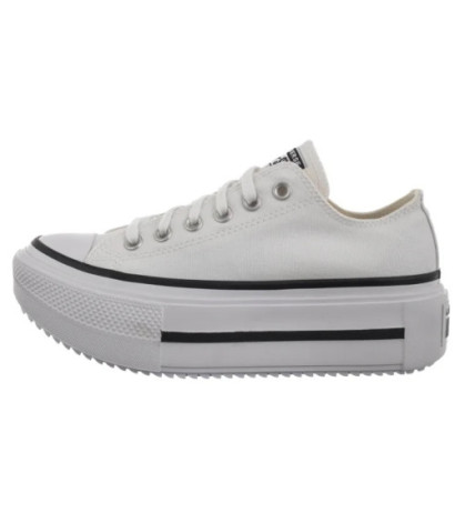 Converse CTAS Lift Double Stack Ox White/Black/White A15491C (CO784-b) shoes