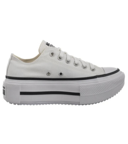 Converse CTAS Lift Double Stack Ox White/Black/White A15491C (CO784-b) shoes