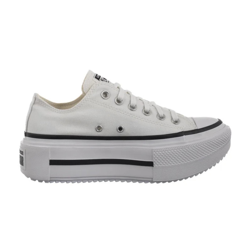 Converse CTAS Lift Double Stack Ox White/Black/White A15491C (CO784-b) shoes