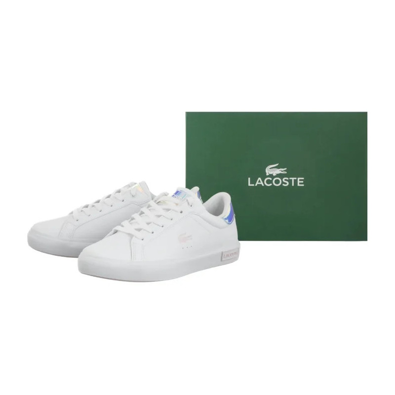 Lacoste Powercourt 124 3 Suj Wht/Lt Pink 747SUJ0013.1Y9 (LC456-a) sports Shoes