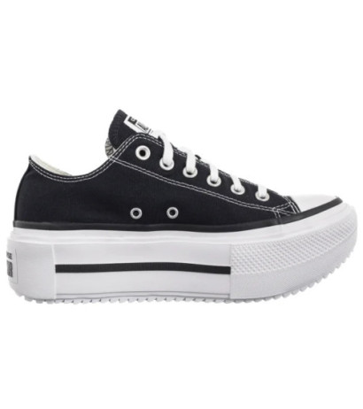 Converse CTAS Lift Double Stack Ox Black/White/Black A15490C (CO784-c) shoes