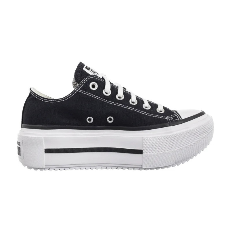 Converse CTAS Lift Double Stack Ox Black/White/Black A15490C (CO784-c) shoes