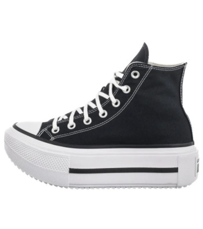 Converse CTAS Lift Double Stack Hi Black/White/Black A12975C (CO785-b) shoes