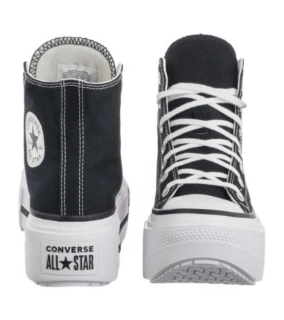 Converse CTAS Lift Double Stack Hi Black/White/Black A12975C (CO785-b) shoes