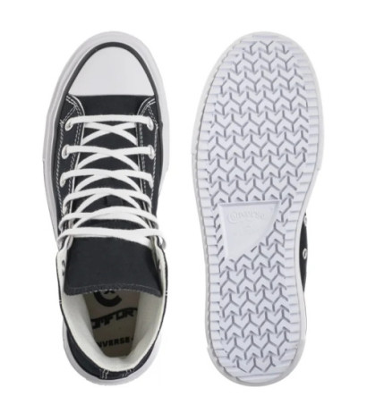 Converse CTAS Lift Double Stack Hi Black/White/Black A12975C (CO785-b) shoes