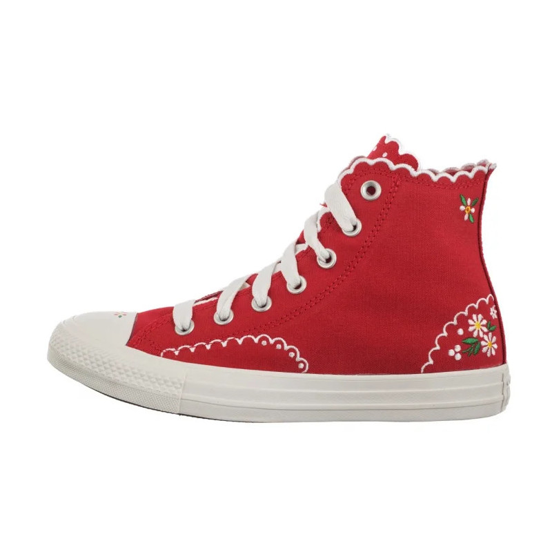 Converse CTAS Hi Red/Green/White A13518C (CO792-a) shoes