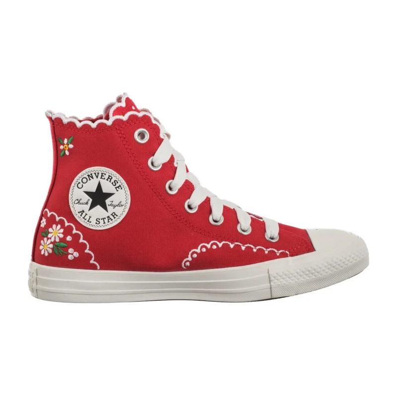 Converse CTAS Hi Red/Green/White A13518C (CO792-a) shoes