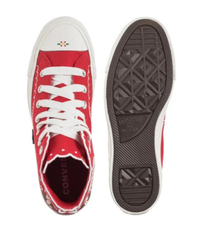 Converse CTAS Hi Red/Green/White A13518C (CO792-a) shoes