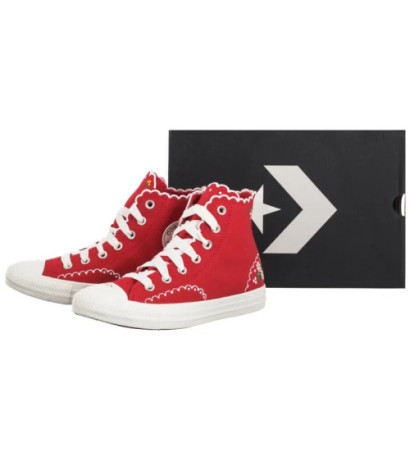 Converse CTAS Hi Red/Green/White A13518C (CO792-a) shoes