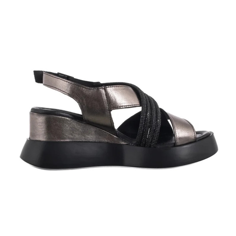 Nepeke Dragana Nickel Shiny (NP39-a) sandals