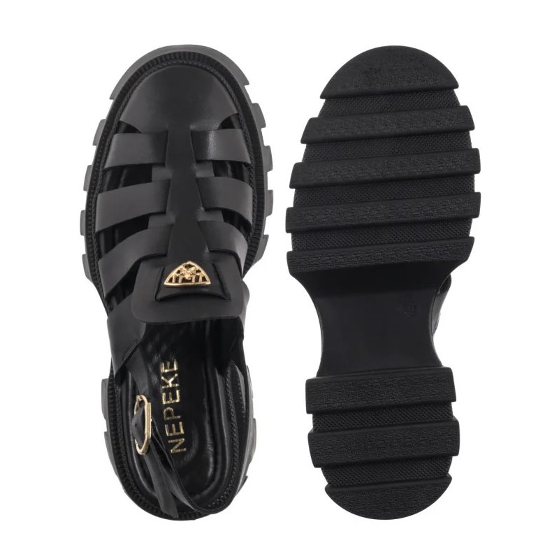 Nepeke Enver Black Leather (NP40-a) shoes