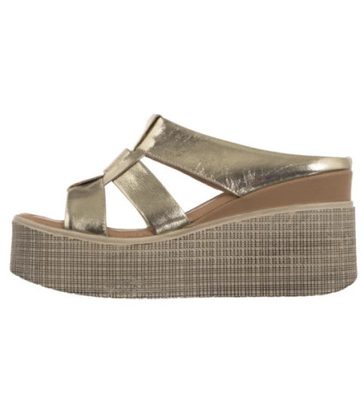 Nepeke Enes Gold Leather  (NP42-a) shoes