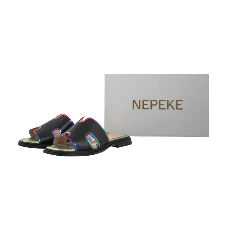 Nepeke Husso Black (NP46-a) Women's Shoes/Flip Flops