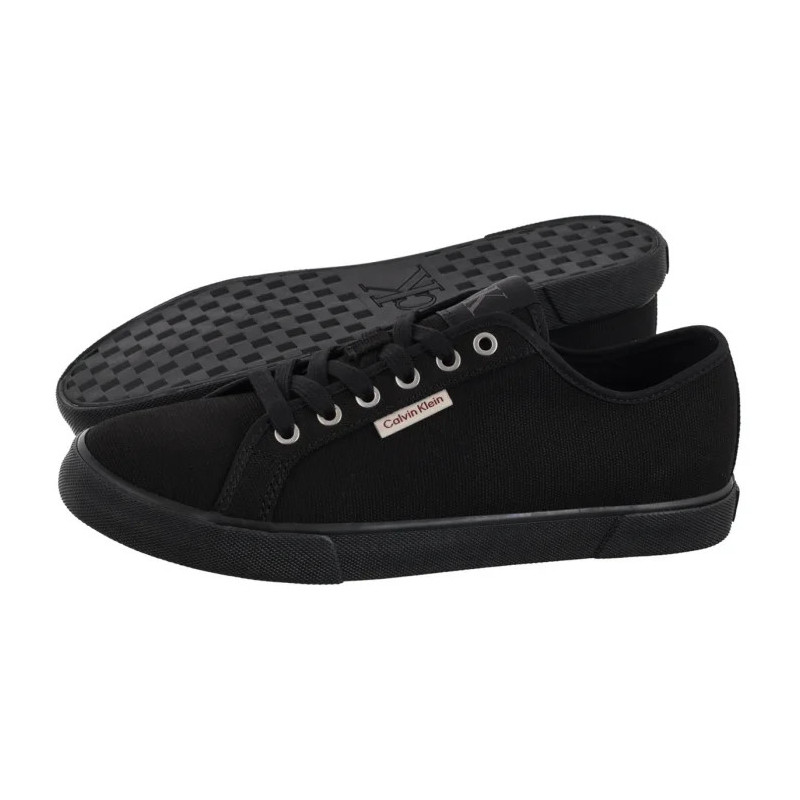 Calvin Klein Ess Vulc Low Mg Cv Triple Black YM0YM01301 0GJ (CK680-b) Sneakers