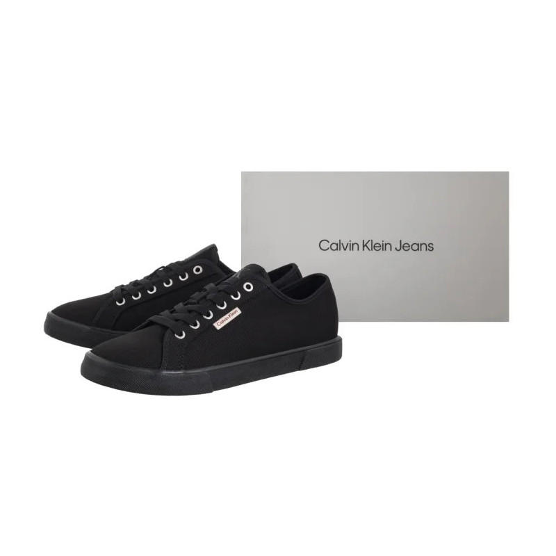 Calvin Klein Ess Vulc Low Mg Cv Triple Black YM0YM01301 0GJ (CK680-b) Sneakers