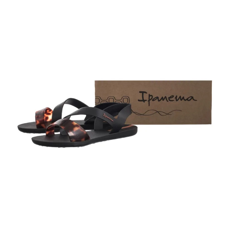 Ipanema Vibe Sandal Fem 82429/BD399 Black/Turtle/Pink (IP1-v) sandals