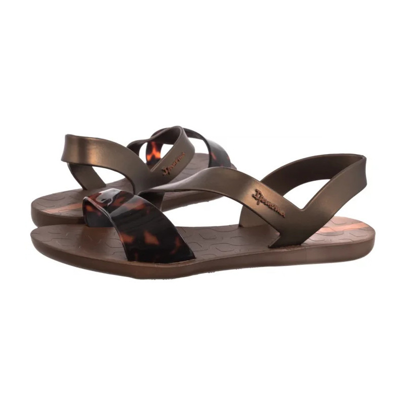 Ipanema Vibe Sandal Fem 82429/BD418 Brown/Turtle/Orange (IP1-w) sandals