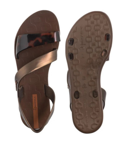 Ipanema Vibe Sandal Fem 82429/BD418 Brown/Turtle/Orange (IP1-w) sandals