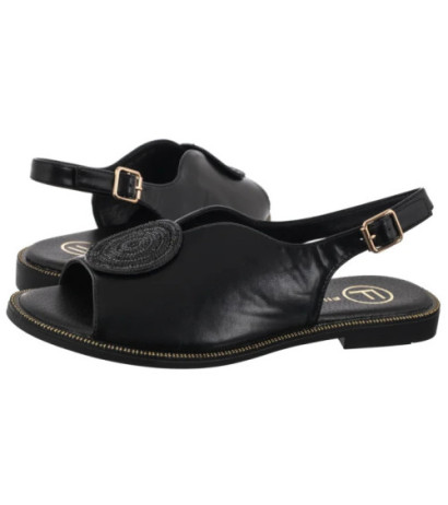 Filippo Czarne DS6229/25 BK (FO103-b) sandals