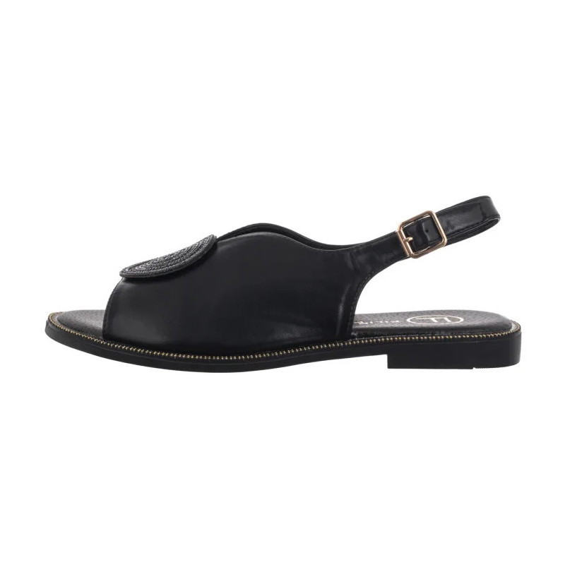 Filippo Czarne DS6229/25 BK (FO103-b) sandals