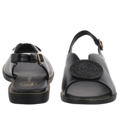 Filippo Czarne DS6229/25 BK (FO103-b) sandals