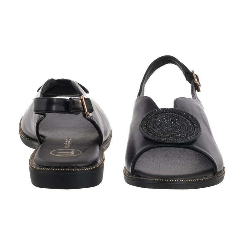 Filippo Czarne DS6229/25 BK (FO103-b) sandals