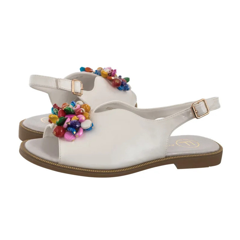 Filippo Białe DS6230/25 WH (FO104-b) sandals