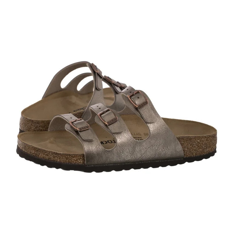 Birkenstock Florida Bs Graceful Graceful Taupe 1030352 (BK299-c) Women's Shoes/Flip Flops