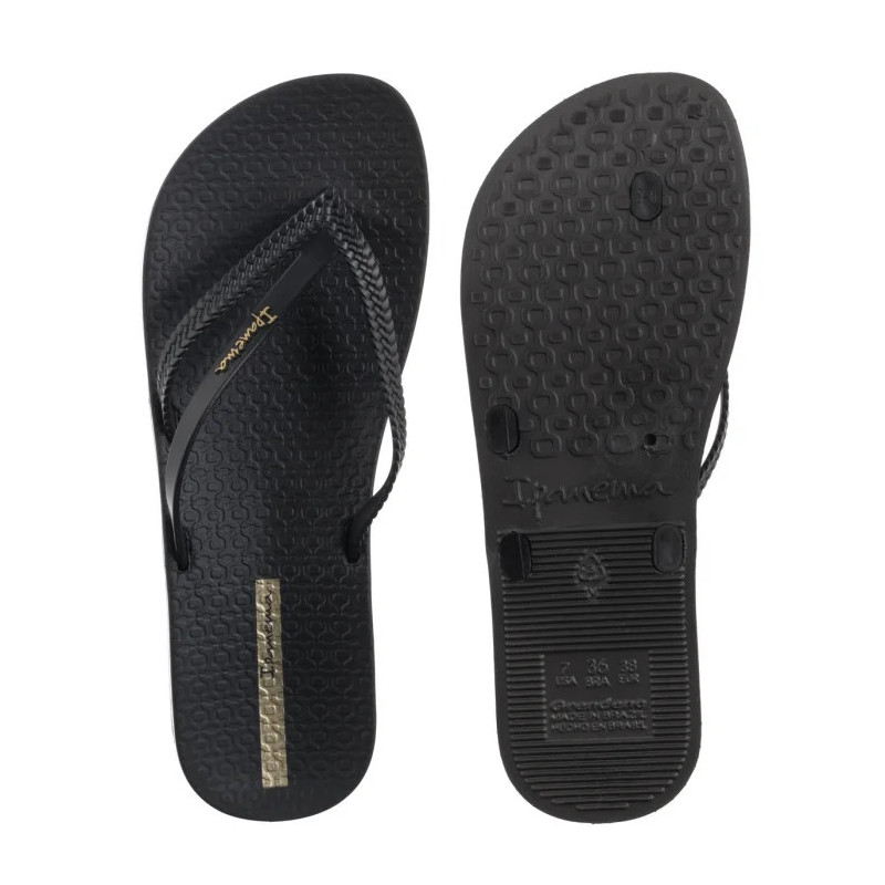 Ipanema Bossa Soft V Fem 82840/20766 Black/Black (IP82-a) flip flops