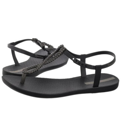 Ipanema Class Twist Sandal Fem 83658/BC909 Black/Dark Grey (IP85-a) flip flops