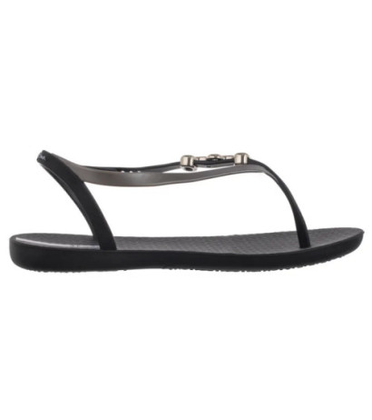 Ipanema Sandal Rio Fem 83654/BC725 Black/Silver (IP84-b) flip flops