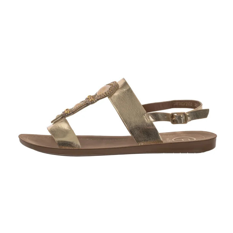 Filippo Złote DS6882/25 GO (FO169-a) sandals