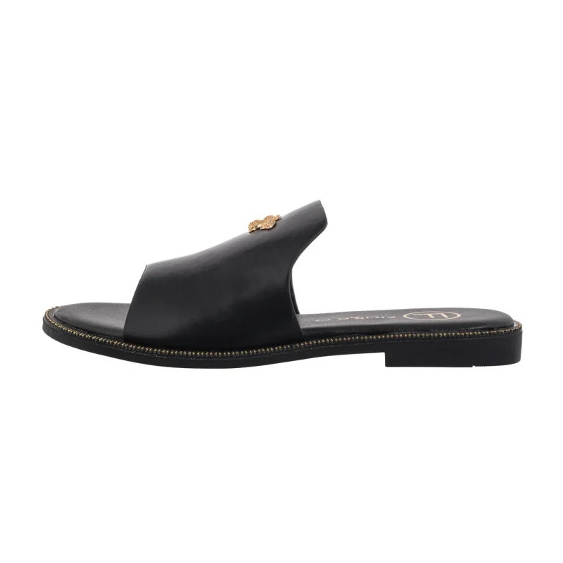 Filippo Czarne DK6975/25 BK (FO170-a) Women's Shoes/Flip Flops